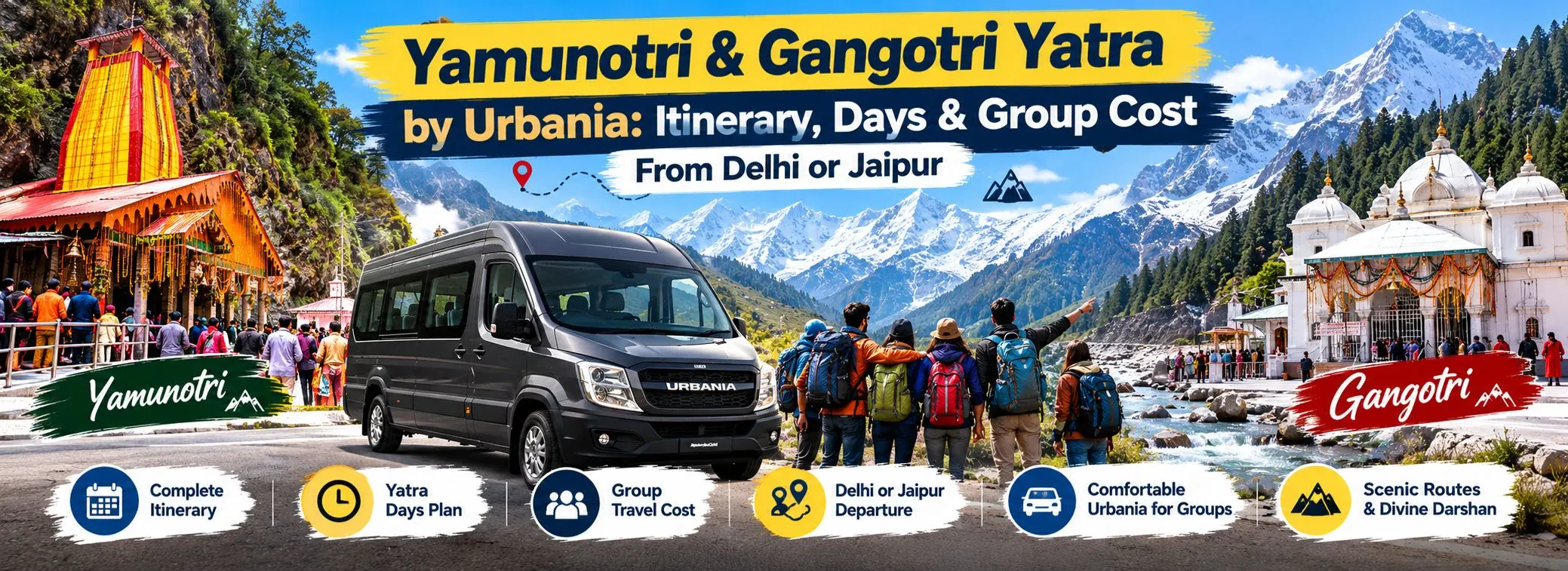 Yamunotri & Gangotri Yatra by Urbania